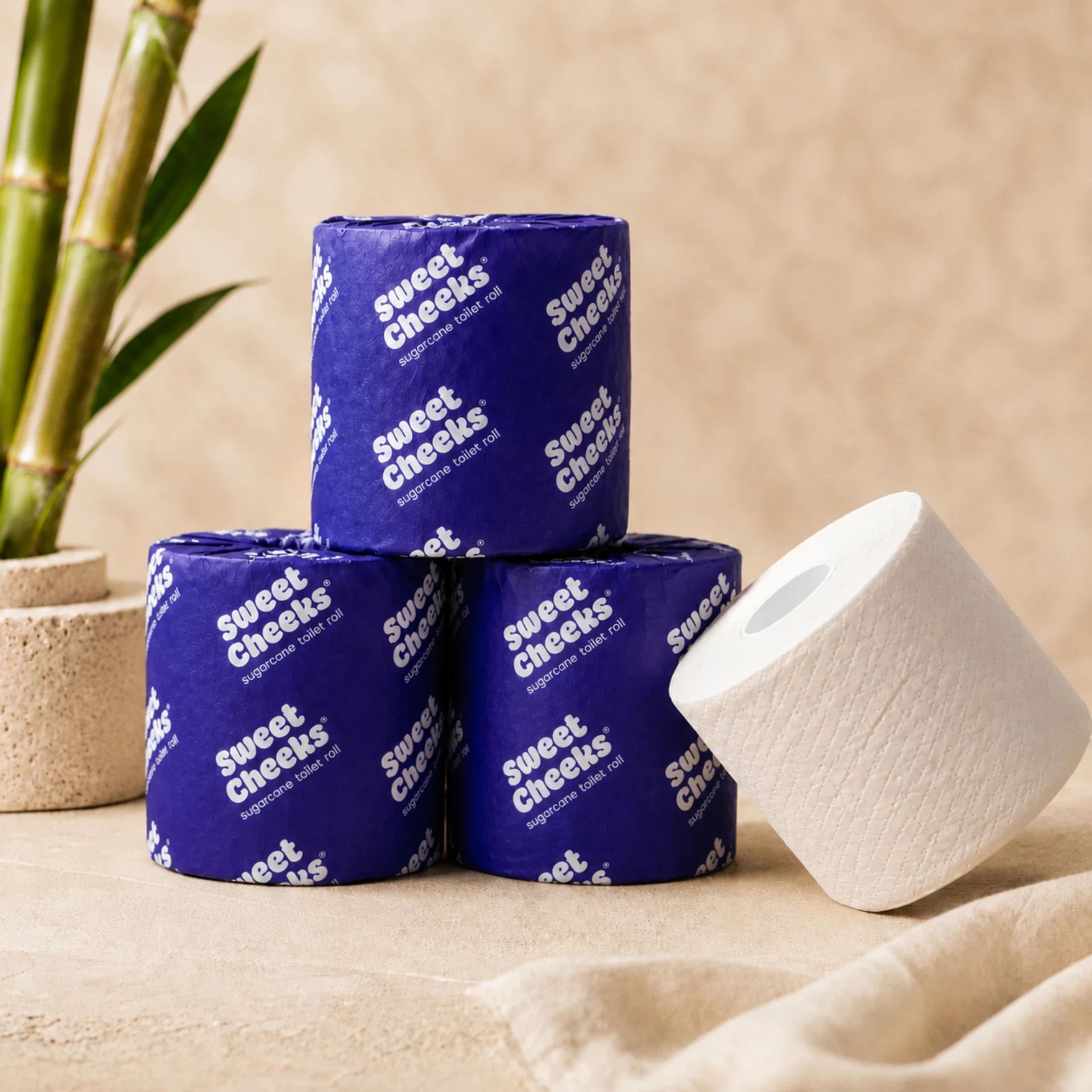 5-ply Sugarcane Toilet Roll