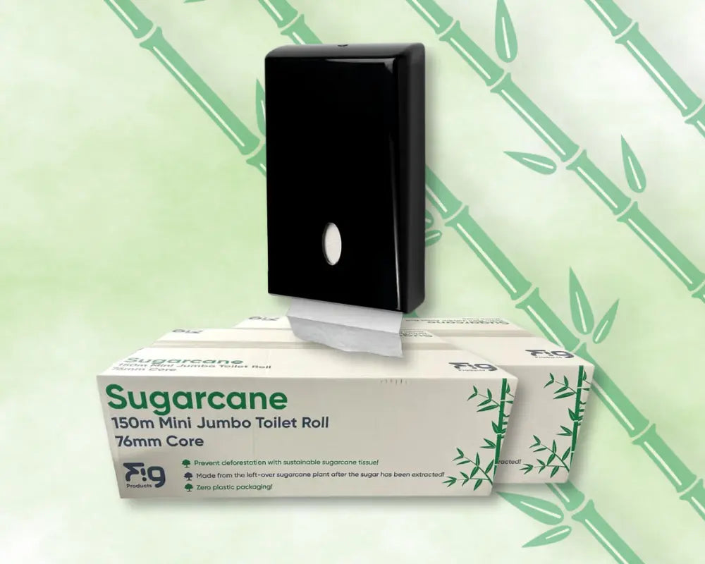FIG Sugarcane Hand Towel Bundle + Free Dispenser