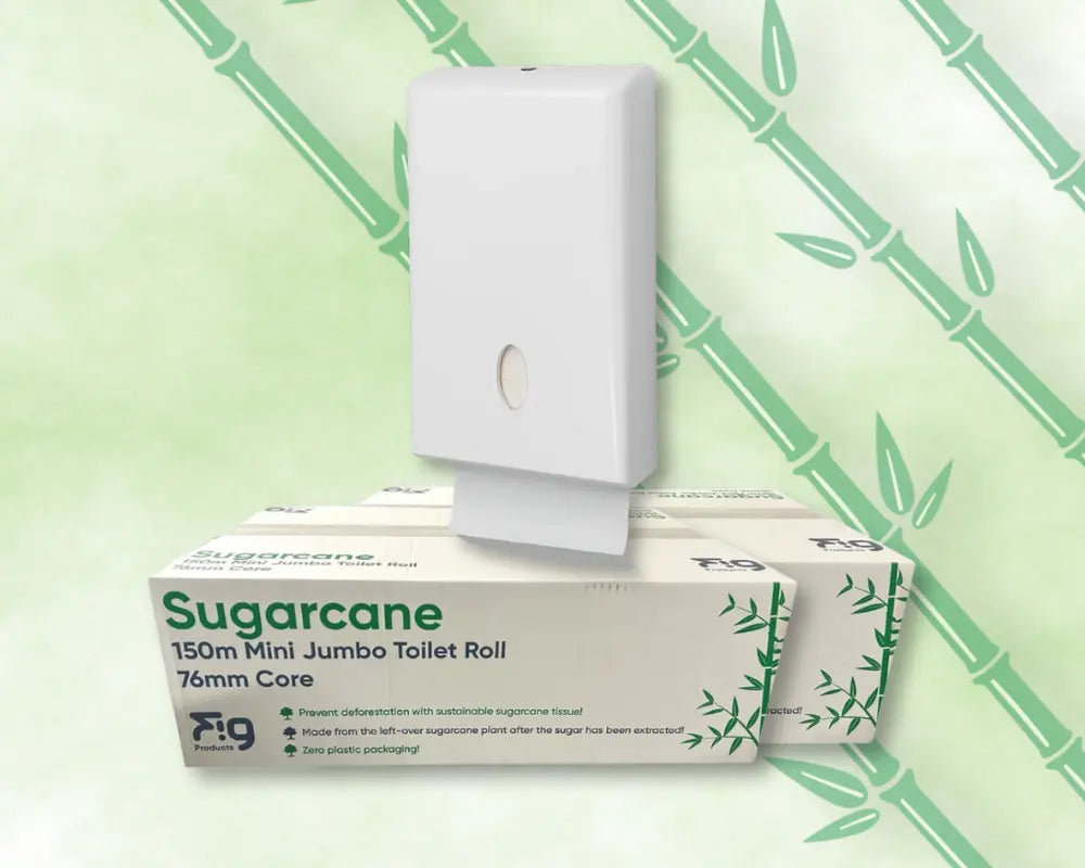 FIG Sugarcane Hand Towel Bundle + Free Dispenser