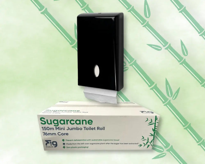 FIG Sugarcane Hand Towel Bundle + Free Dispenser