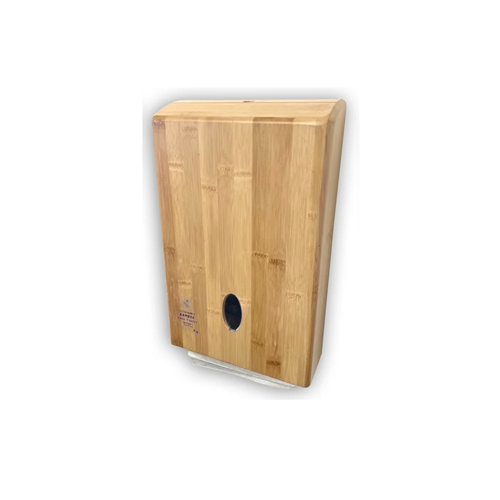 Ecomatic Compact Hand Towel Dispenser Bamboo