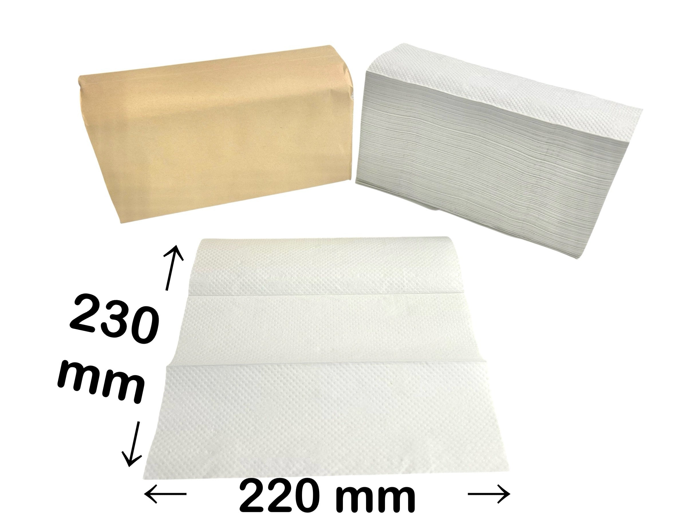 Recycled Z-Fold  Hand Towels 2-ply