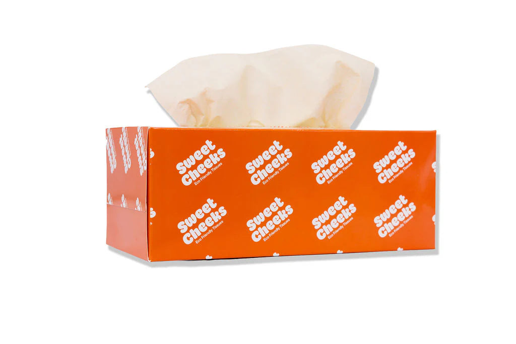 Tissue Box - Tangerine - (50 Boxes)