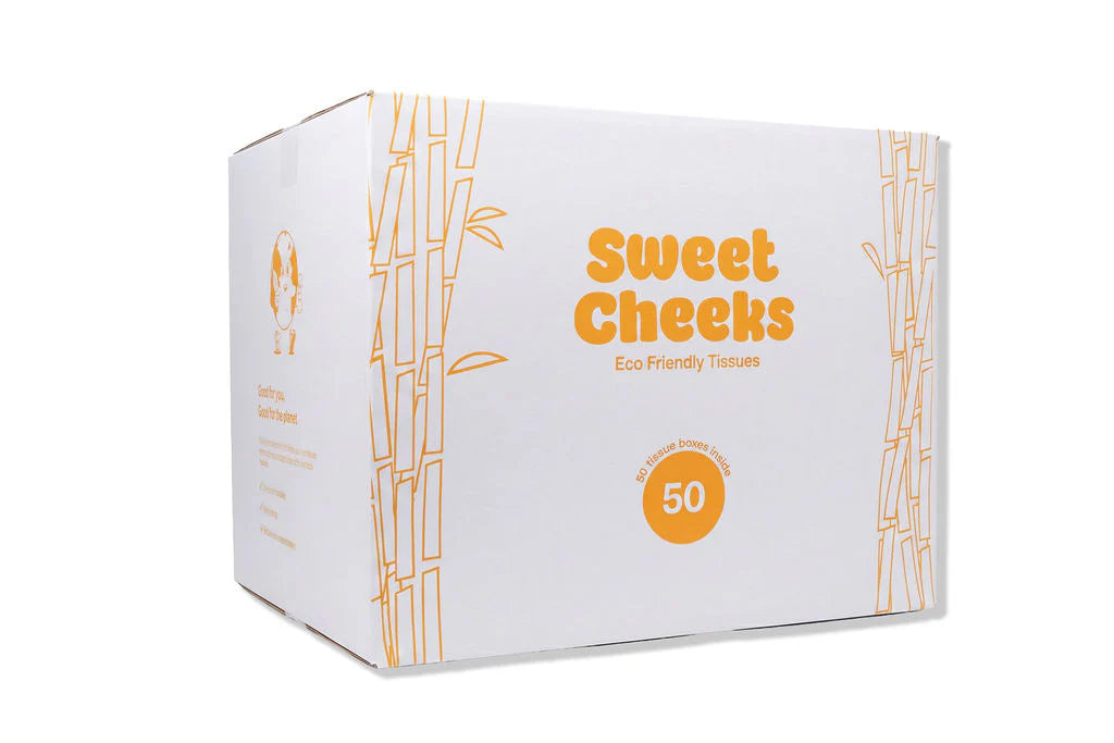 Tissue Box - Tangerine - (50 Boxes)