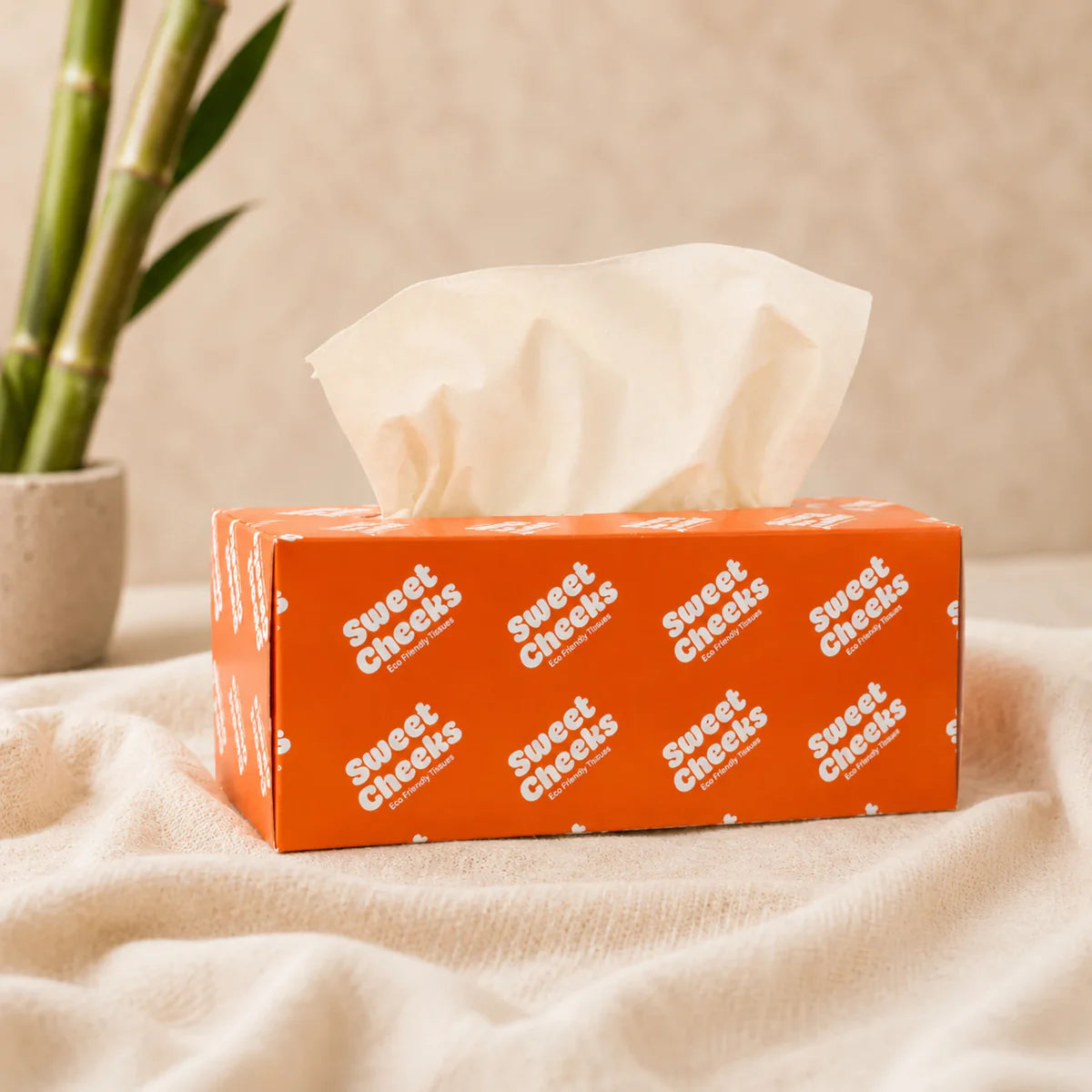 Tissue Box - Tangerine - (50 Boxes)