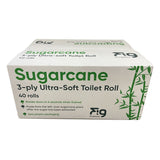 Ultra-soft 3-ply Sugarcane  Toilet Roll
