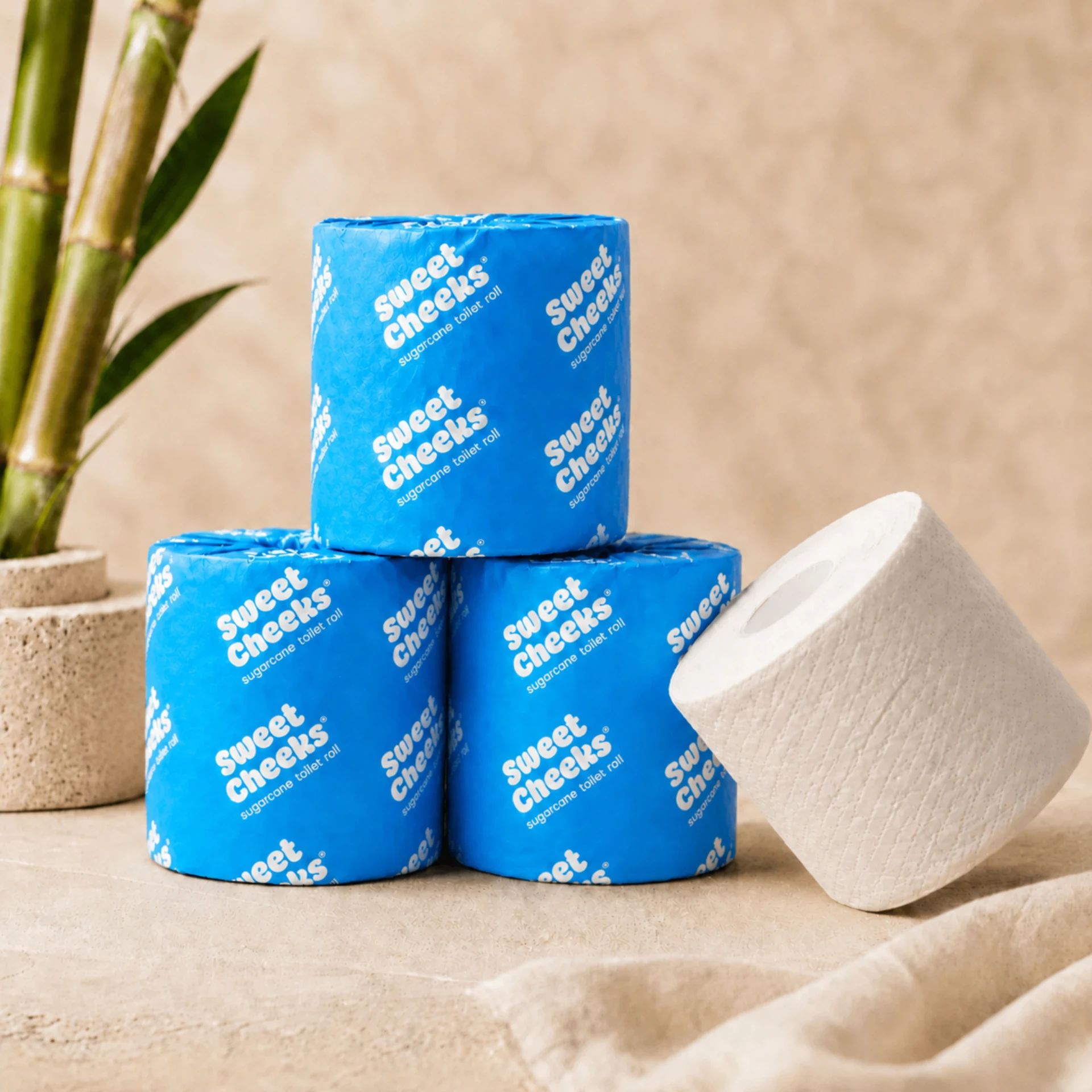 3-ply Sugarcane Toilet Roll